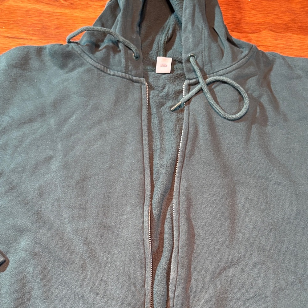Old Navy Dark Teal Zip-Up Hoodie